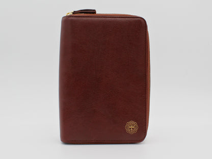 Pictured: Cognac Leather Portfolio