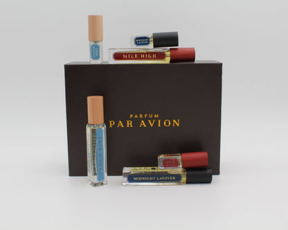 Pictured: Parfum Par Avion packaging