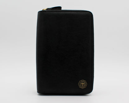 Pictured: Ebony Leather Portfolio