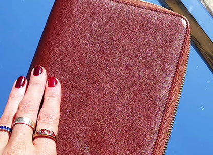 Leather Portfolio ~ Fragrance Travel Wallet (Solo)